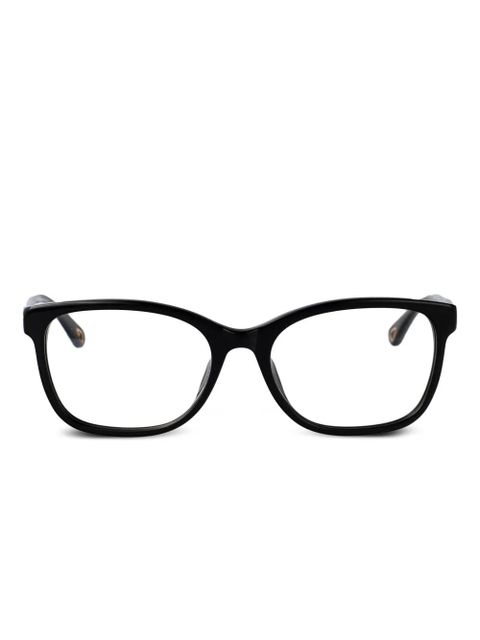 Chloé Eyewear square-frame glasses - Black - zdjęcie produktu nr 1