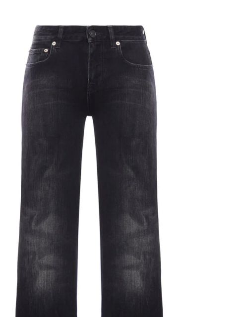 Balenciaga faded wide-leg trousers - Black - zdjęcie produktu nr 2