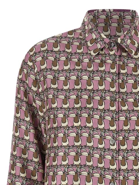 Max Mara geometric-print shirt - Pink