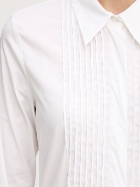 Marella koszula damska kolor biały regular z kołnierzykiem klasycznym 2523116031200 - zdjęcie produktu nr 2