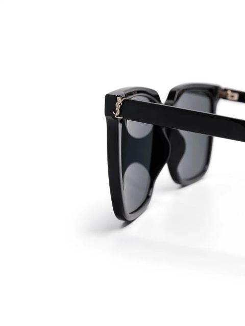 Saint Laurent Eyewear SLM146 sunglasses - Black - zdjęcie produktu nr 2