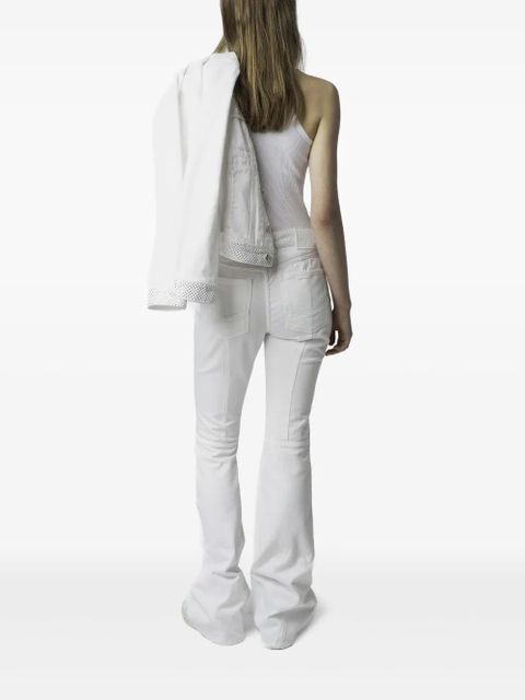 Zadig&Voltaire flared jeans - White