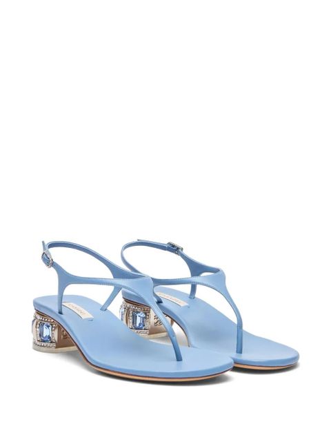 Casadei Belle Epoque ankle-strap sandals - Blue - zdjęcie produktu nr 2