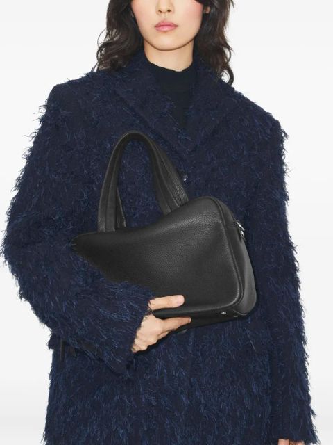 Tory Burch leather satchel bag - Black - zdjęcie produktu nr 2