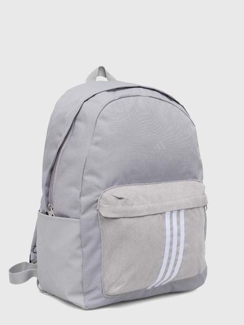 adidas plecak kolor szary duży z nadrukiem JF0800