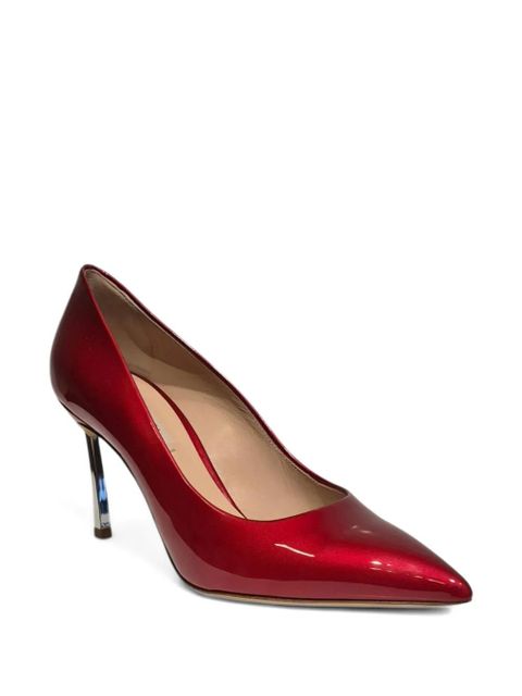 Casadei pointed-toe stiletto heeled pumps - Red