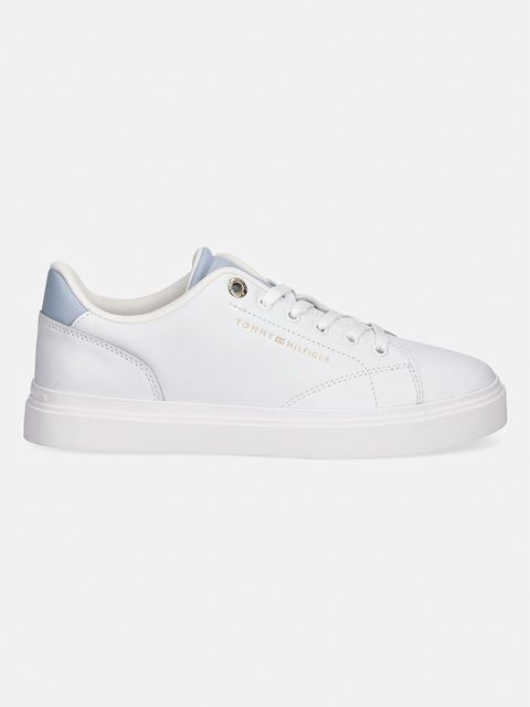 Tommy Hilfiger TH FEMININE CUPSOLE LEATHER tenisówki damskie - zdjęcie produktu nr 1