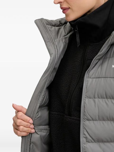 The North Face hooded quilted coat - Grey