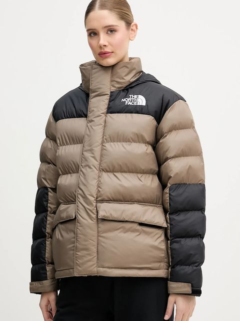 The North Face kurtka Limbara Insulated kolor brązowy zimowa NF0A8DZXBOW1 - zdjęcie produktu nr 1