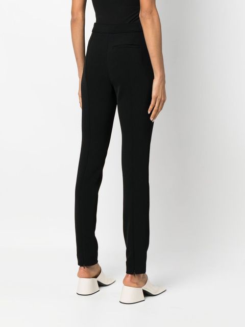 Proenza Schouler bi-stretch crepe slim trousers - Black - zdjęcie produktu nr 2