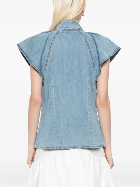 ZIMMERMANN Crush shirt - Blue