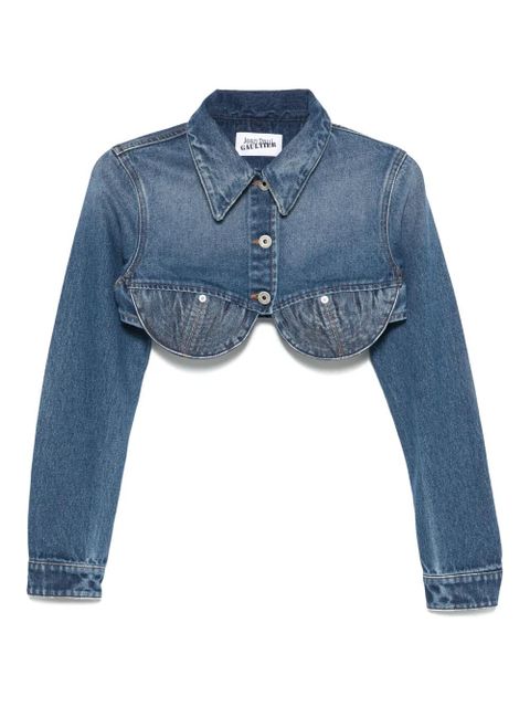 Jean Paul Gaultier Conical cropped jacket - Blue - zdjęcie produktu nr 1