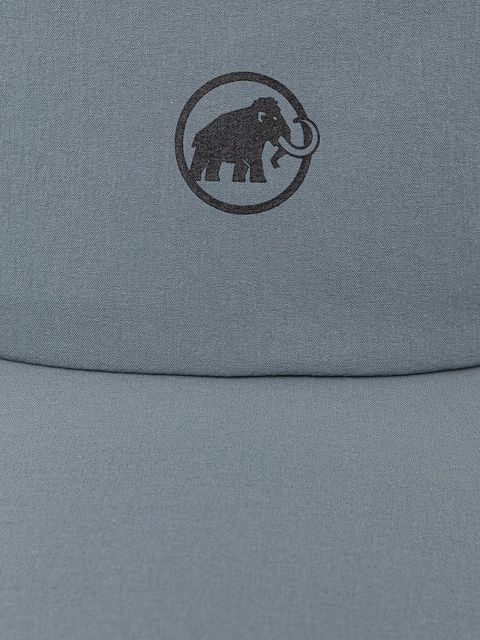 Mammut czapka z daszkiem kolor szary gładka 1191-01671
