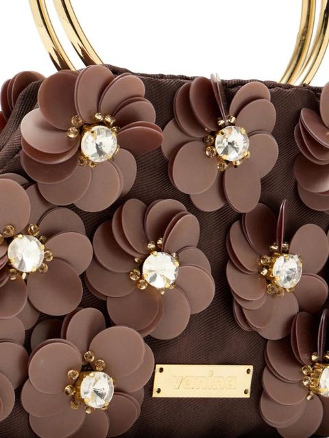 Vanina Eclat de Marguerites handbag - Brown