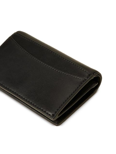 TWINSET logo-appliqué wallet - Black