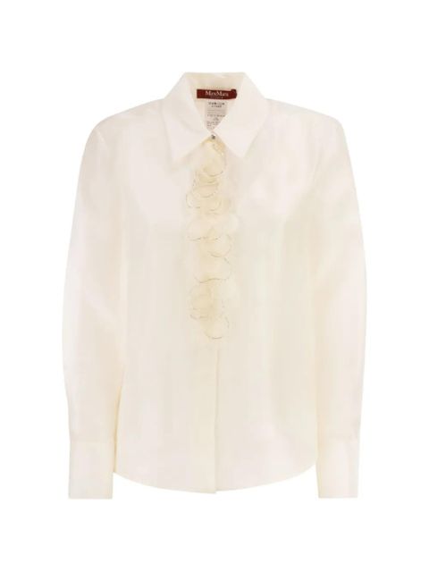 Max Mara Mseagi embroidered shirt - Neutrals - zdjęcie produktu nr 1