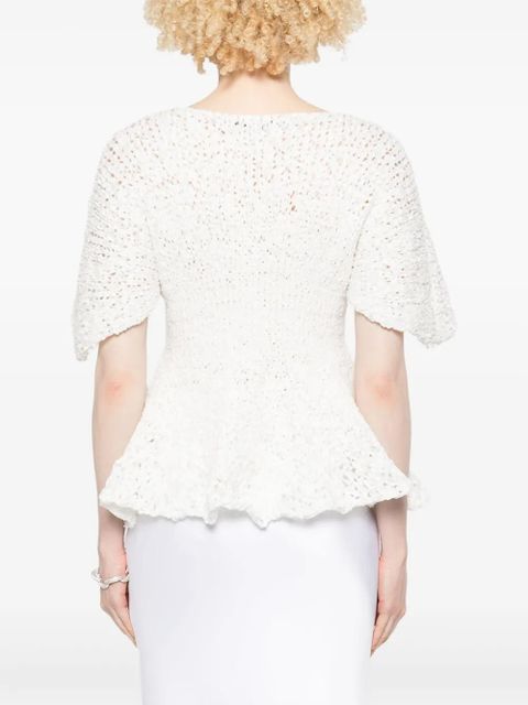 KHAITE Mathilde top - White