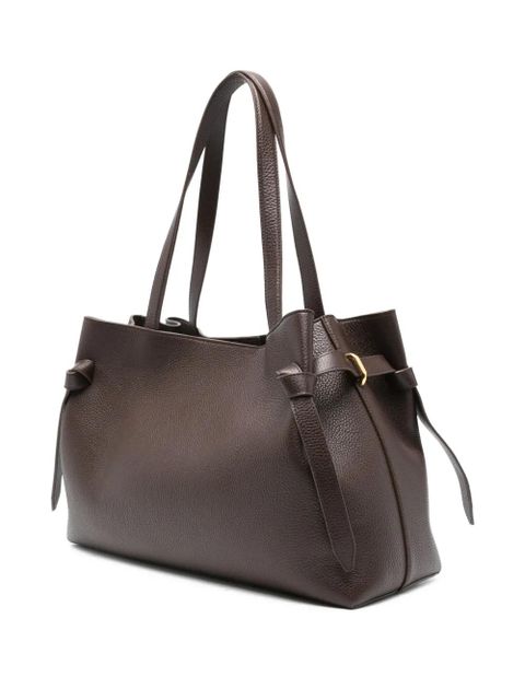 Yuzefi knot-detail tote bag - Brown