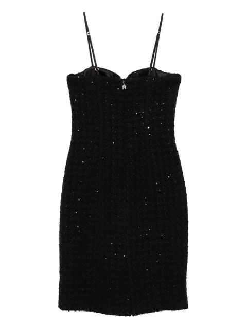 ROTATE BIRGER CHRISTENSEN sequin-embellished bouclé midi dress - Black - zdjęcie produktu nr 2