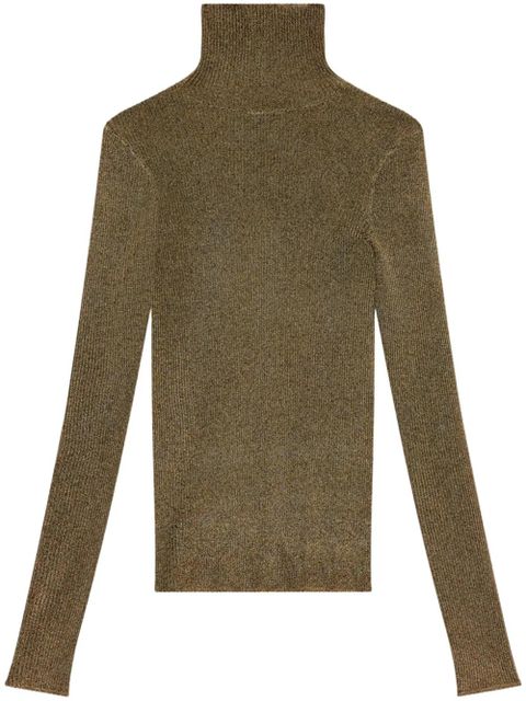 ISABEL MARANT Jaelis metallic jumper - Green - zdjęcie produktu nr 1