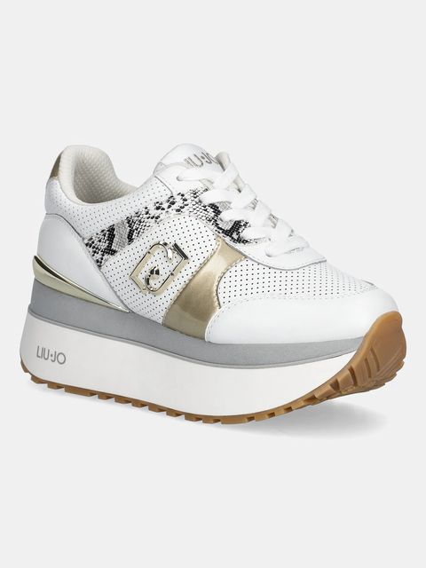 Liu Jo sneakersy LIU JO MAXI WONDER PLUS 02 BIS damskie kolor biały BA6003PX804S1052 - zdjęcie produktu nr 1