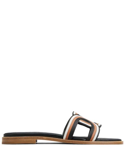 Tod's Kate leather slides - Black - zdjęcie produktu nr 1