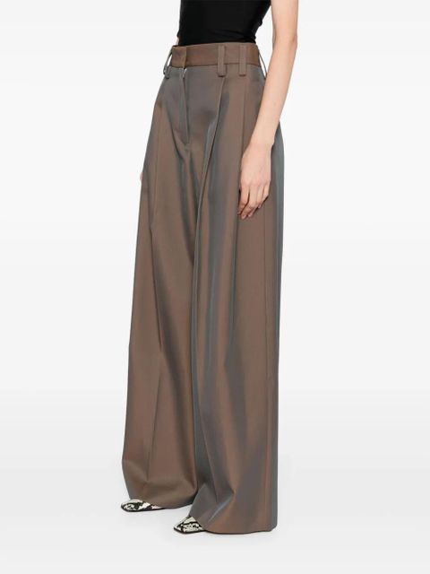 Jil Sander wide-leg trousers - Brown