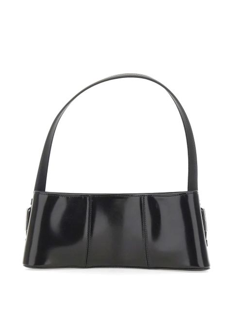Coperni Ergonomic leather shoulder bag - Black