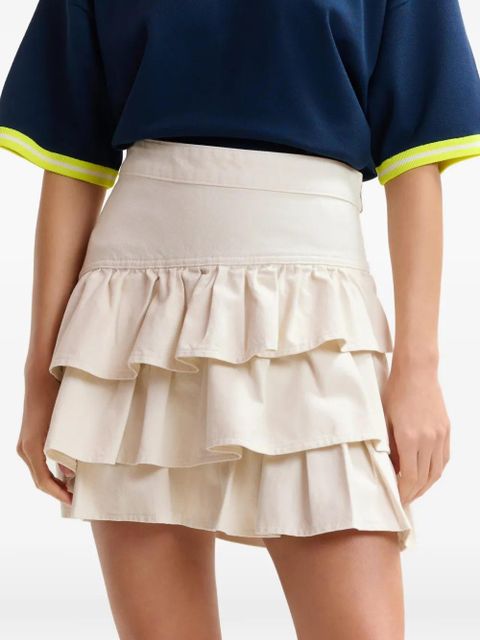 Essentiel Antwerp ruffled mini skirt - Neutrals