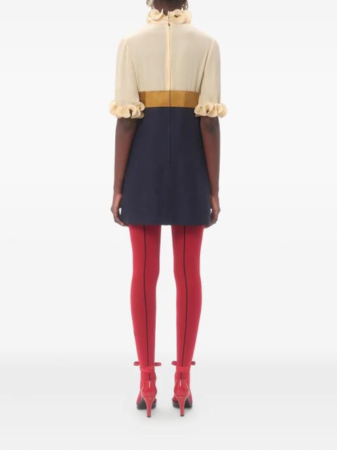 Valentino Garavani Crepe de Chine mini dress - Blue - zdjęcie produktu nr 2