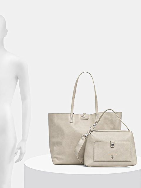 U.S. Polo Assn. torebka dwustronna Axtell Reversible kolor szary BIU4A8905WVP