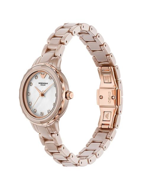 Emporio Armani zegarek damski kolor złoty AR70018 - zdjęcie produktu nr 2