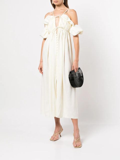 Cult Gaia Starla off-shoulder dress - White - zdjęcie produktu nr 2