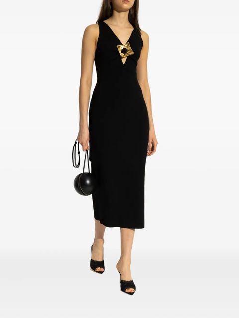 Gianvito Rossi lace heeled mules - Black - zdjęcie produktu nr 2