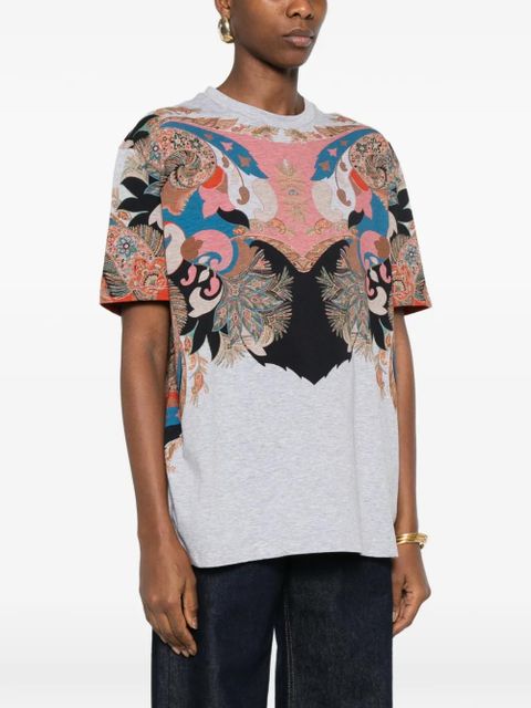 ETRO paisley T-shirt - Grey