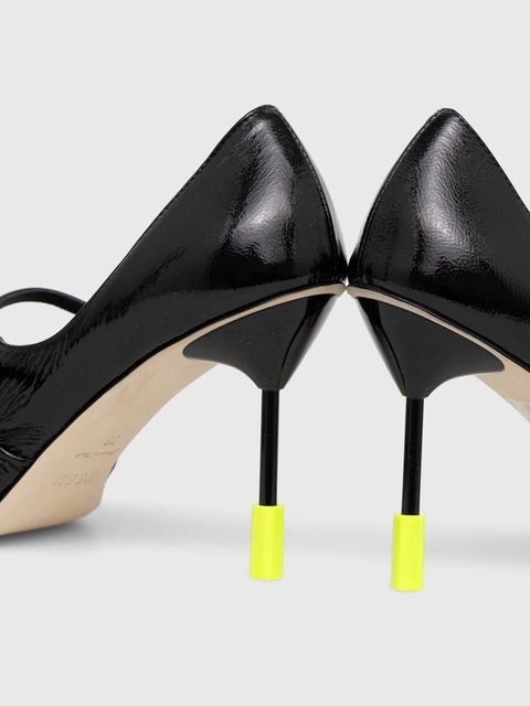 MSGM szpilki skórzane