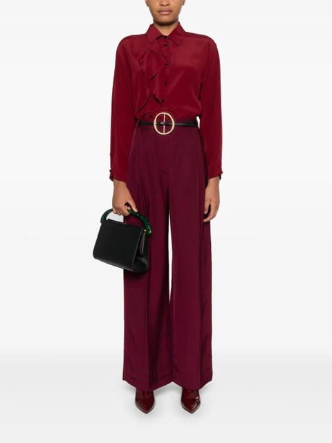 Victoria Beckham silk shirt - Red - zdjęcie produktu nr 2