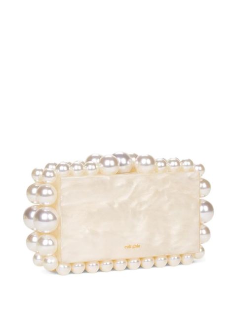 Cult Gaia Eos Box clutch bag - Neutrals