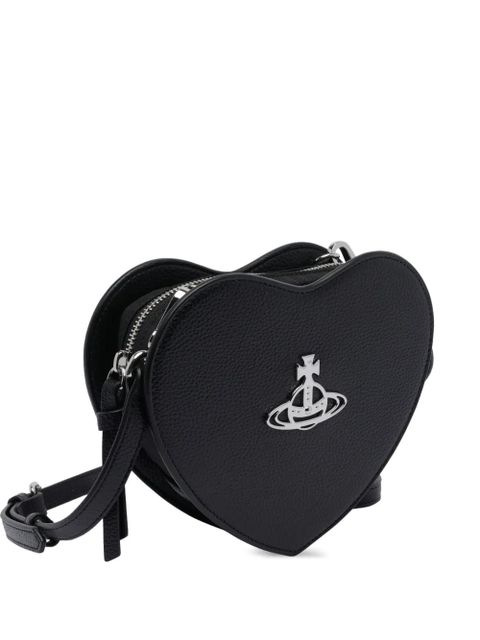 Vivienne Westwood Louise heart-shaped logo cross body bag - Black - zdjęcie produktu nr 1