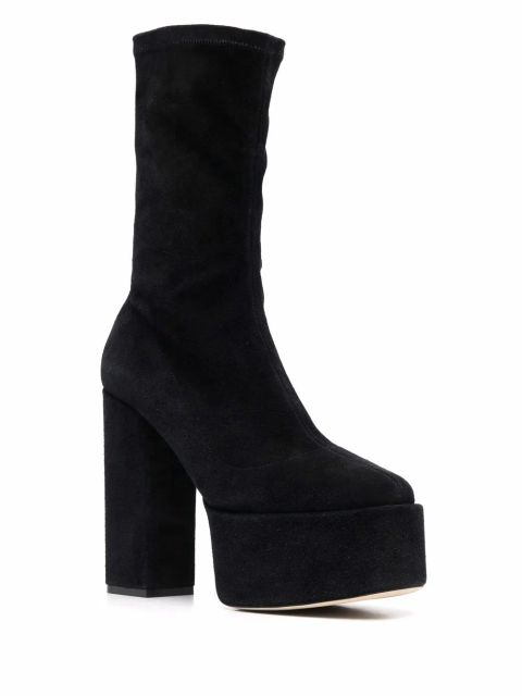 Paris Texas Lexy platform ankle boots - Black