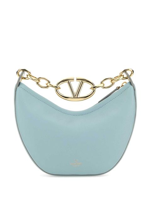 Valentino Garavani mini Vlogo tote bag - Blue - zdjęcie produktu nr 2