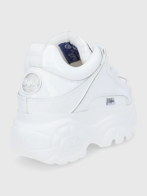 Buffalo Buty skórzane 1339-14 2.0 1533233 kolor biały na platformie - zdjęcie produktu nr 2