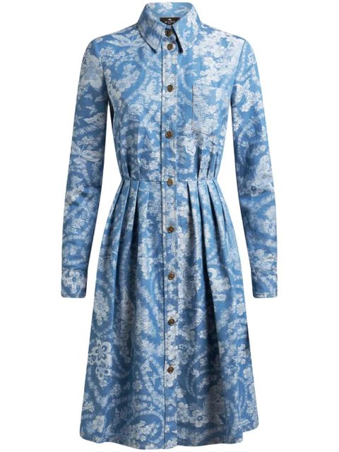 ETRO denim shirt dress - Blue - zdjęcie produktu nr 1