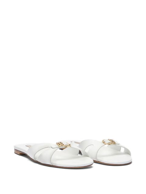 Casadei Jane buckle-strap leather sandals - White - zdjęcie produktu nr 2