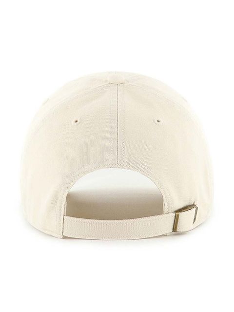 47 brand czapka z daszkiem MLB New York Yankees kolor beżowy z aplikacją B-NLRGW17GWS-NTO