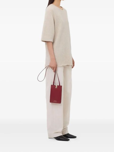 LouLou de Saison Raven short-sleeve crew-neck sweater - Neutrals