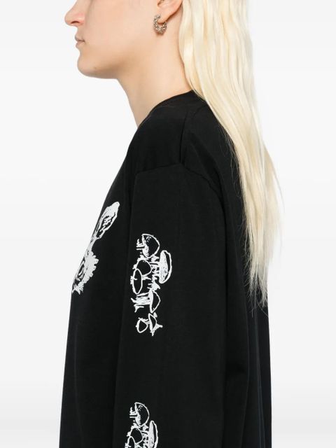 Simone Rocha Tortoise-and-Hare T-shirt - Black