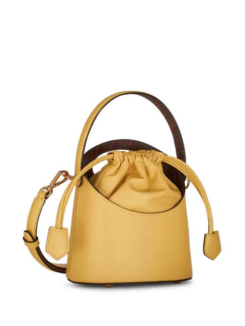 ETRO Saturno leather mini bag - Yellow