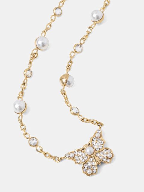 Guess naszyjnik damski ze stali nierdzewnej BORBOLETA - zdjęcie produktu nr 1