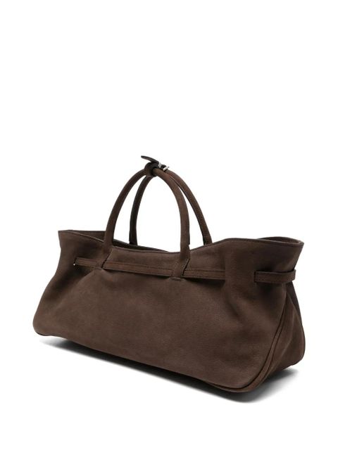 Marge Sherwood Grandma Used buckle tote bag - Brown